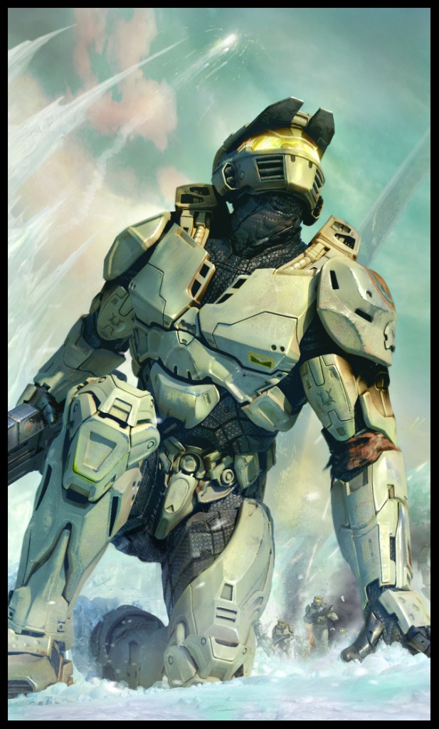 A personal artwork, based on a model created for Blur Studio's cinematic for Halo Wars.