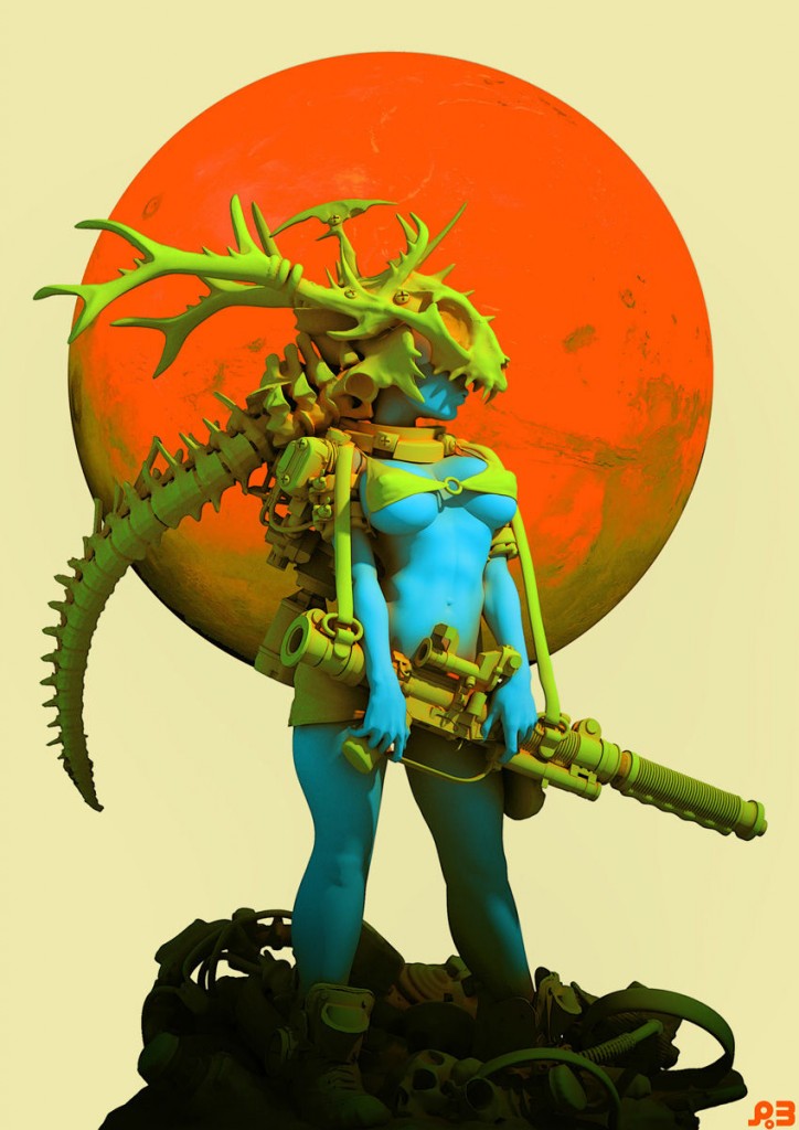 Hunter Moon: a personal artwork.