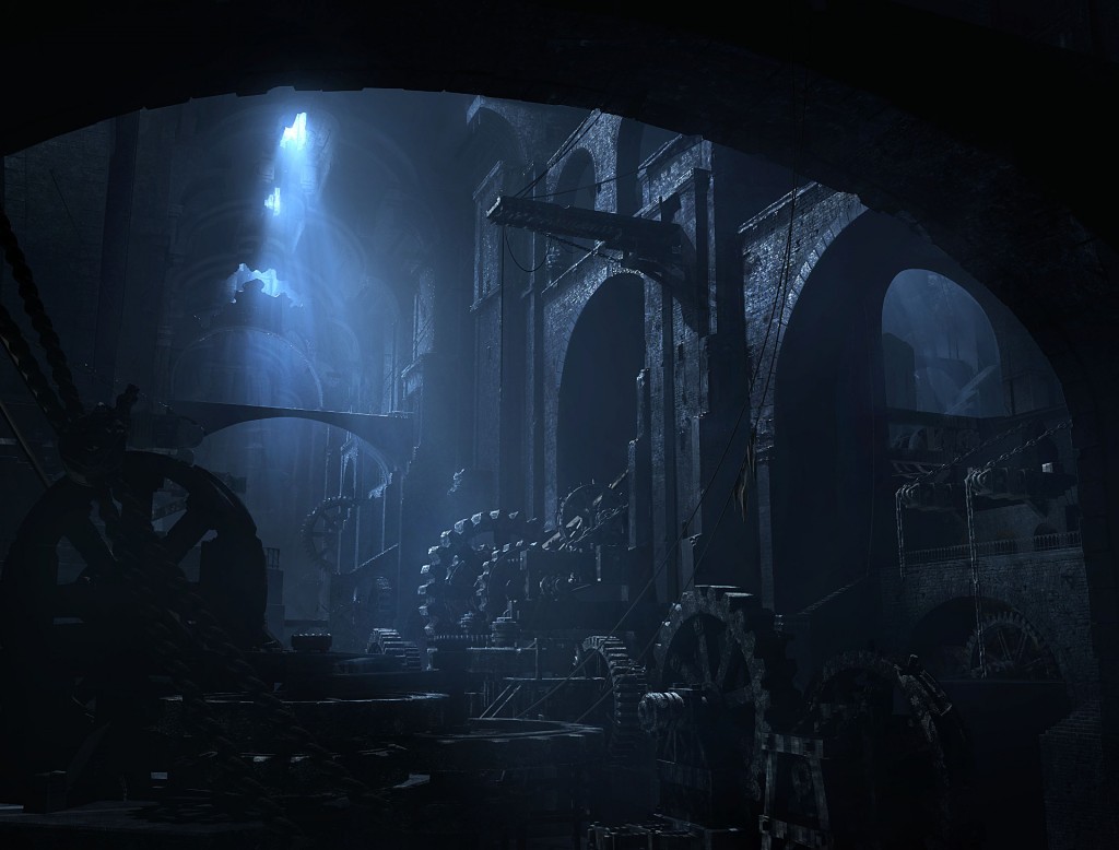 Concept art for Hellboy.