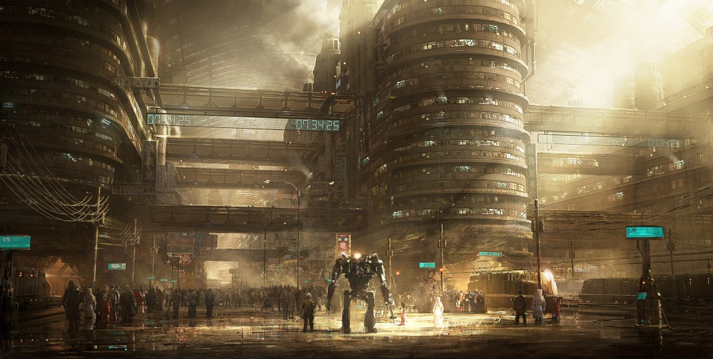 Future City: a personal art work.