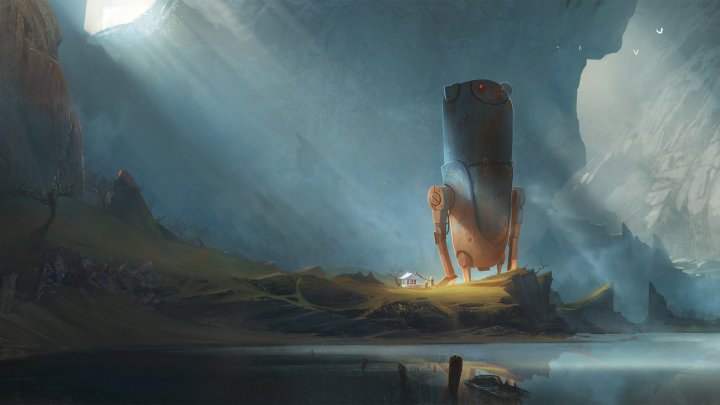 Cover art for 3DTotal's book Digital Painting Techniques Vol. 6.