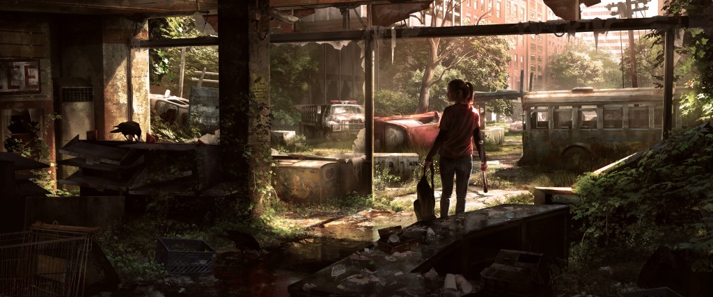 Hunter City 1: art for Naughty Dog's The Last of Us.