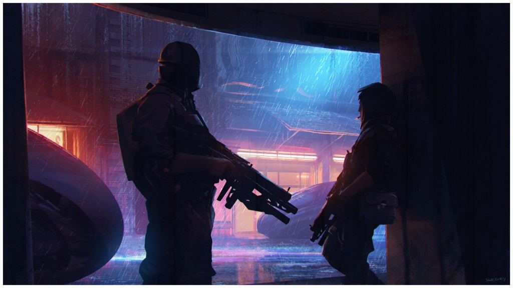 Night Watch: a personal art work.