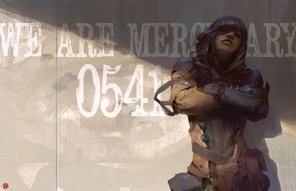 We Are Mercenary: a personal art work.