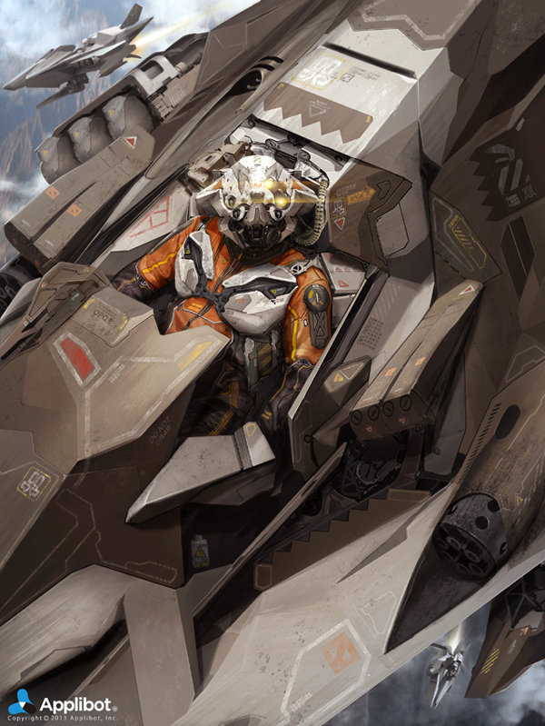 Phoenix - Level Up: card game art created for Applibot.