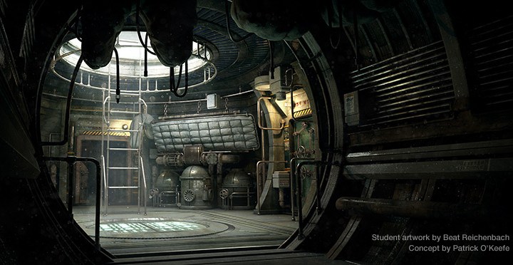 Student work by Beat Reichenbach. Concept by Patrick O'Keefe.