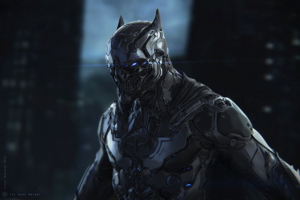 The Dark Knight: a personal art work.