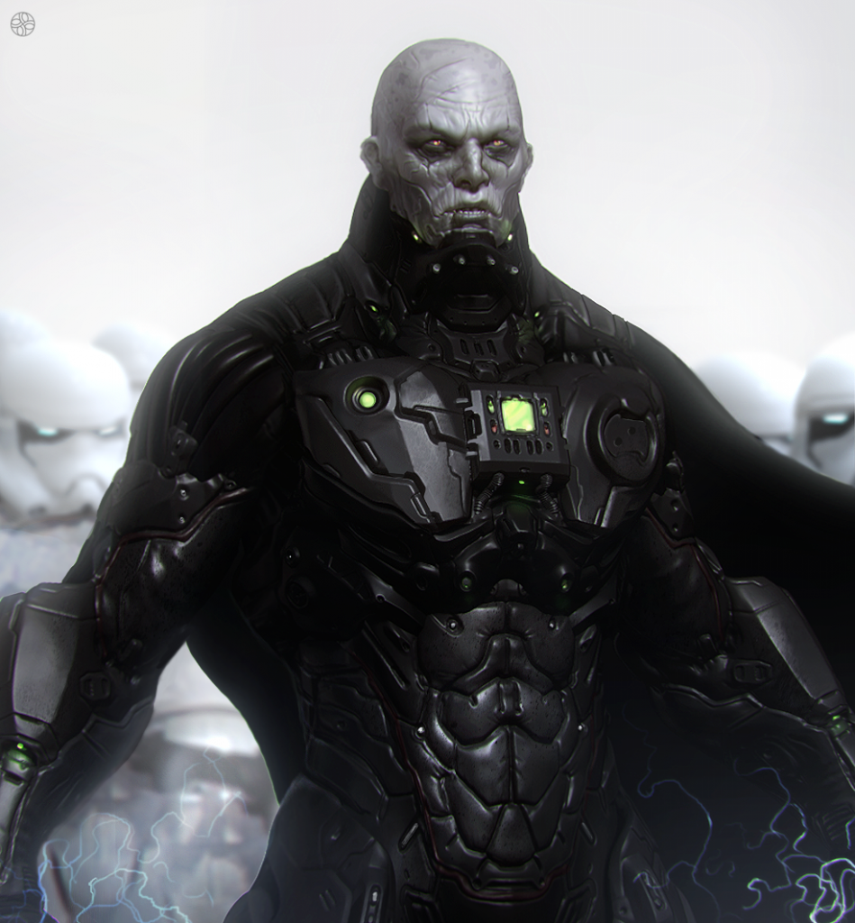 Darth Vader: a personal art work.