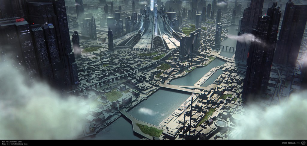 Neo-Johannesburg 2080: a personal art work.