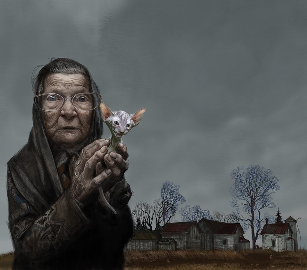 Babushka: a personal art work.