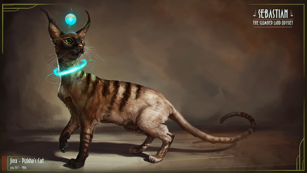 Concept art from Sebastian: The Slumberland Odyssey, created by Anthony Sixto.