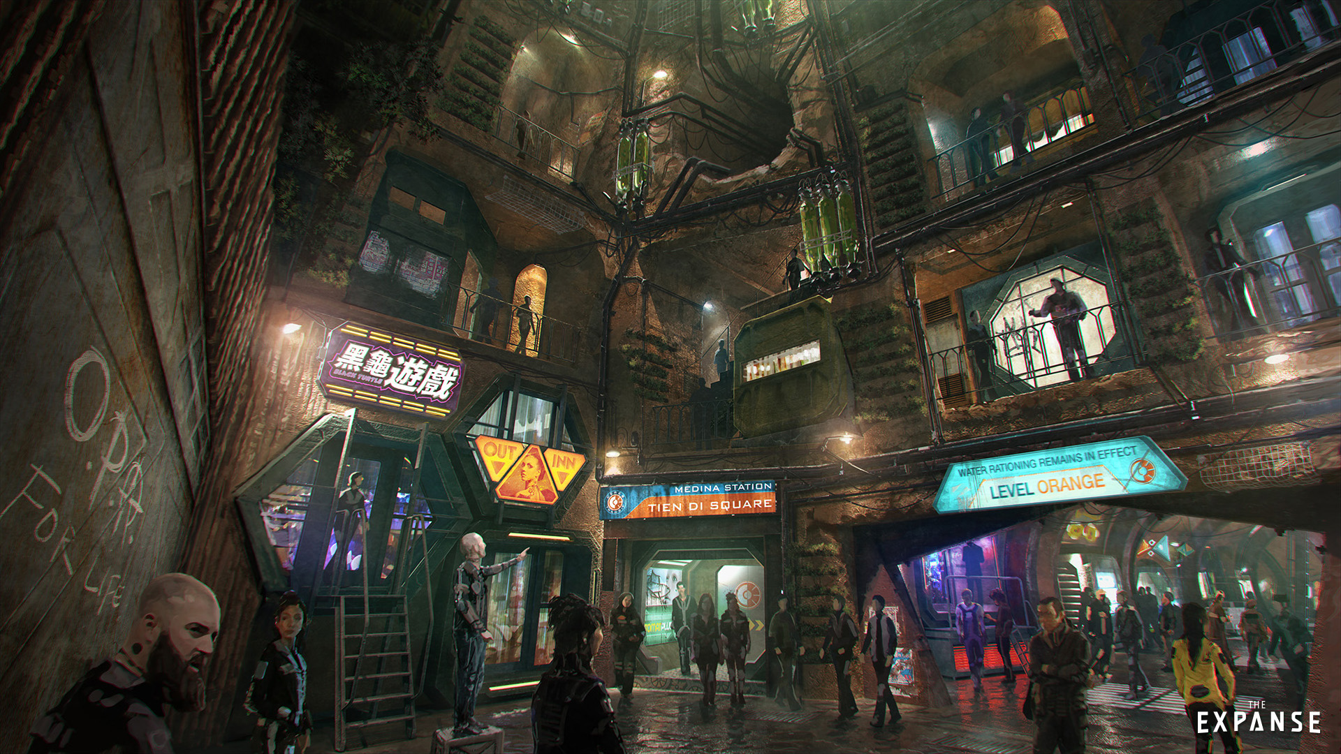 The medina level on Ceres.