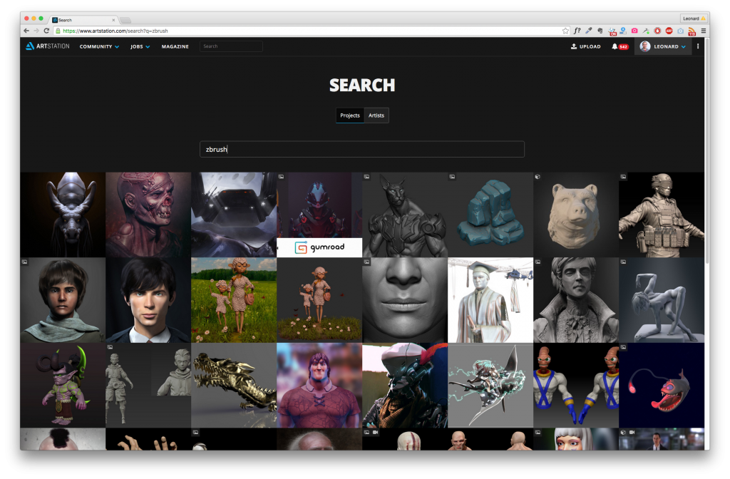 The search section has been revamped to match the style and UX of the home page.