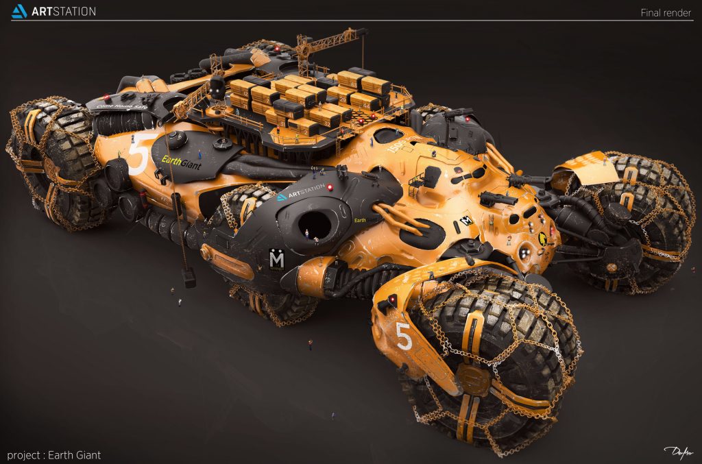 1st Place 3D Transport Art: Darko Markovic dar-mar