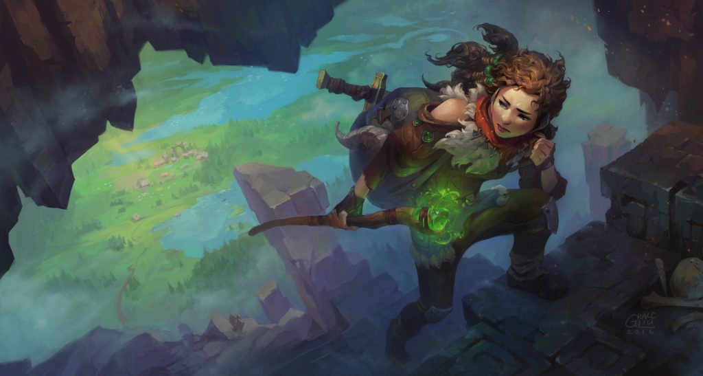 Honourable Mention 2D Character Art: Grace Liu
