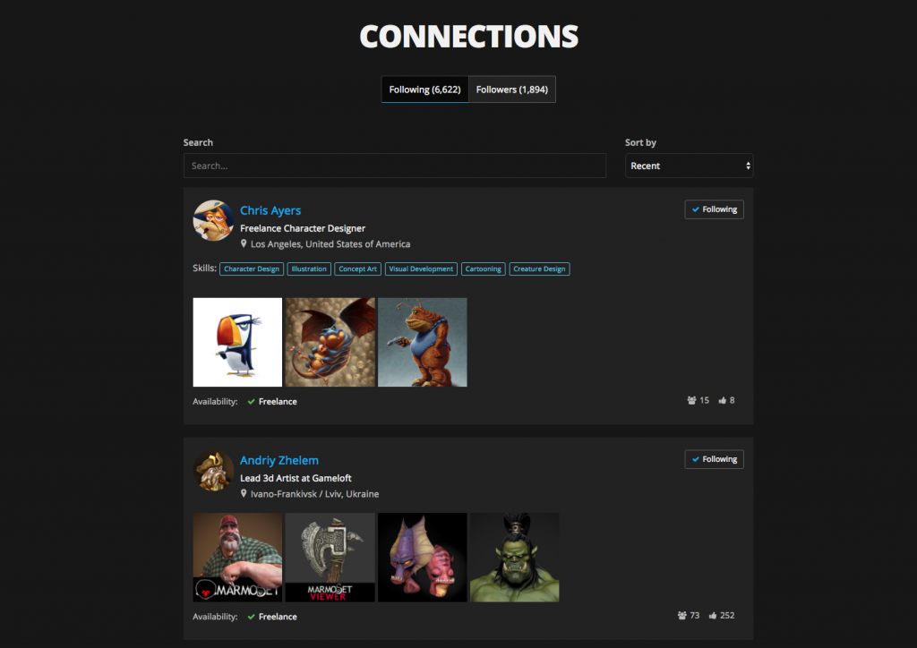 Get involved in the community. Don't just be a freeloader who posts some work and runs off into obscurity.