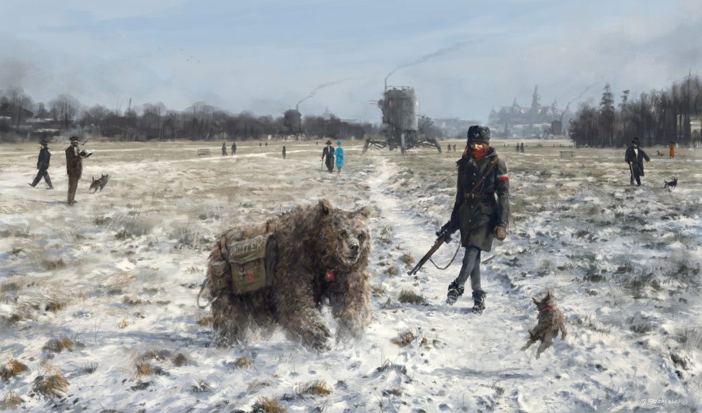 Caption: Anna and Wojtek, characters from Scythe
