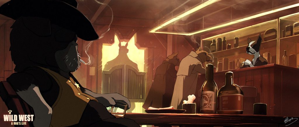 2nd Place, Wild West: Keyframe Concept Art