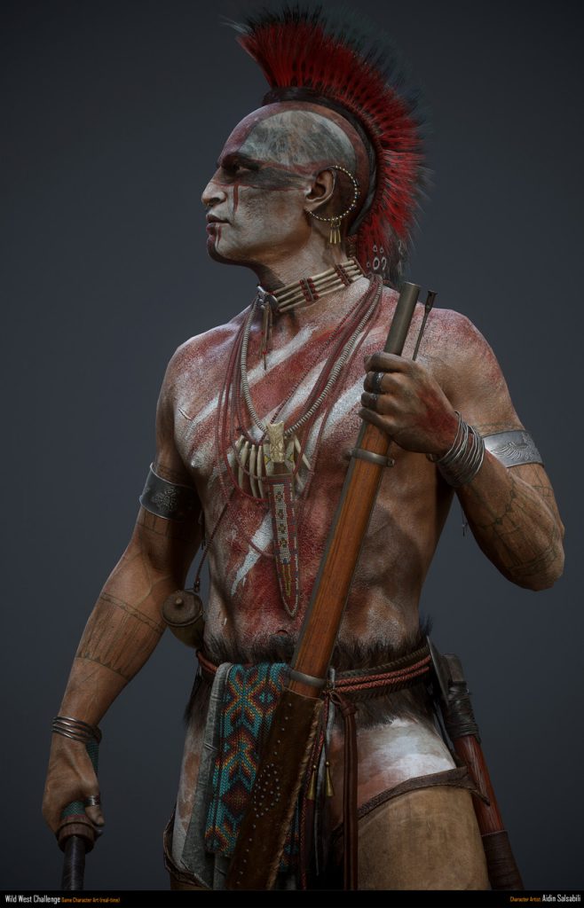 3rd Place, Wild West: Game Character Art (real-time)