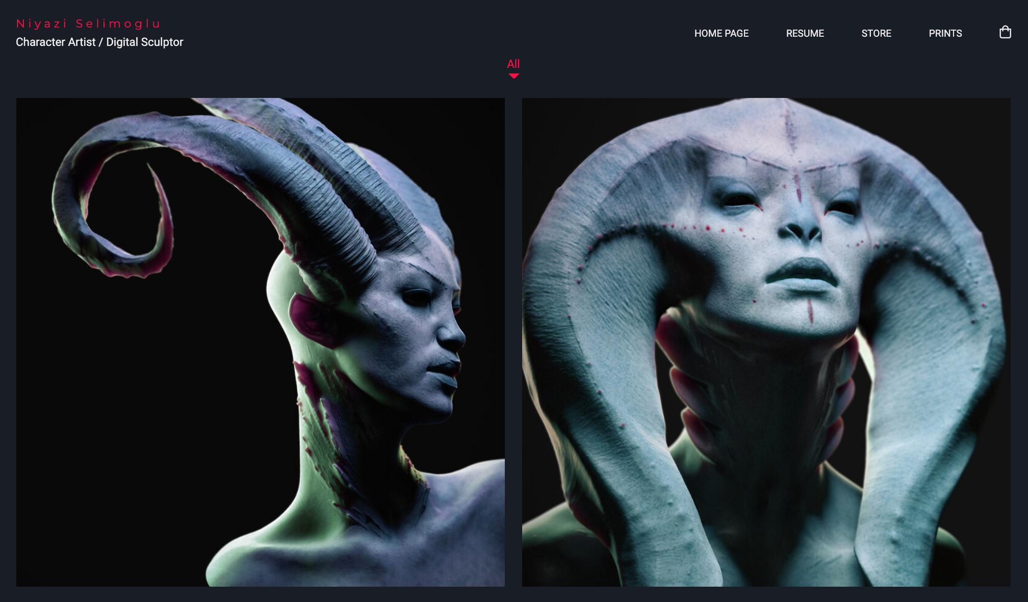 image from Niyaz's website on ArtStation