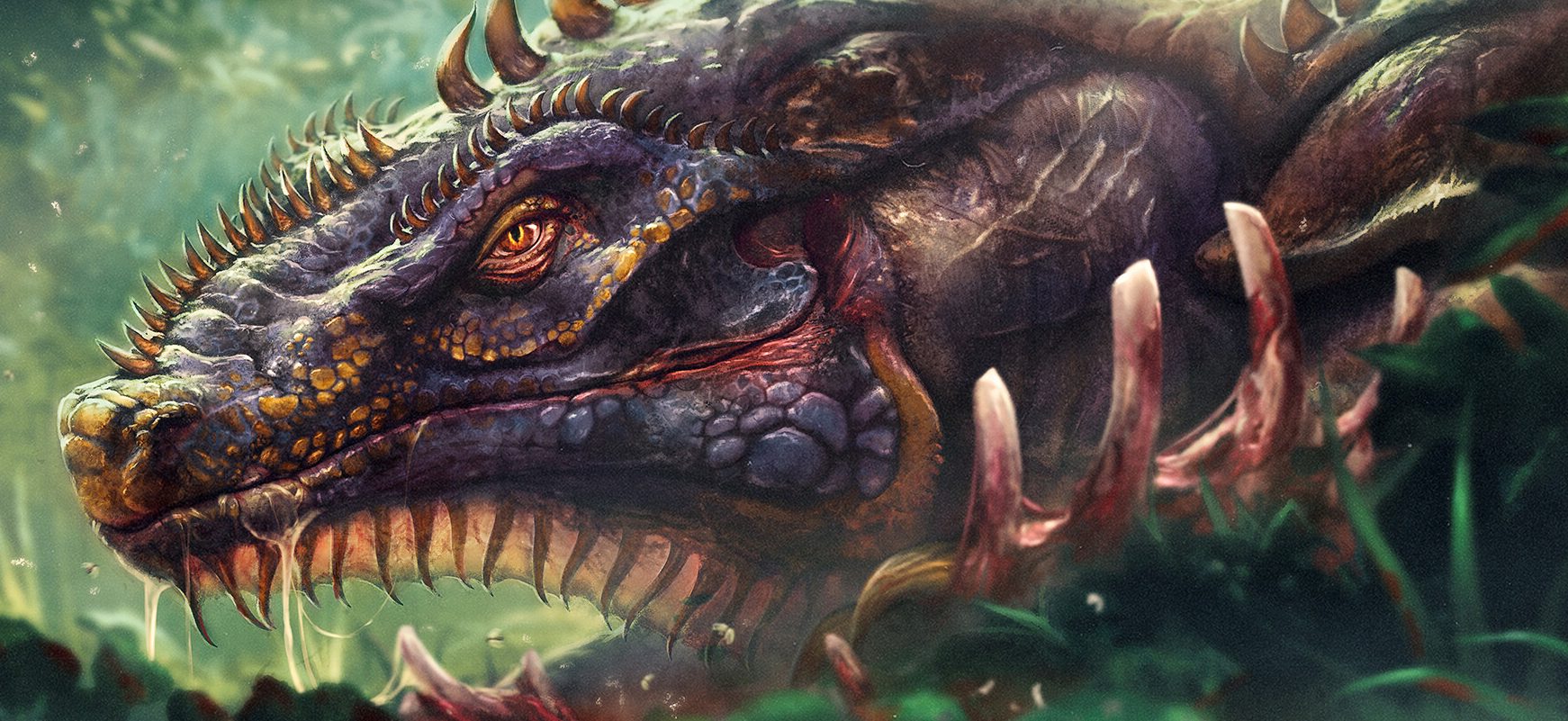 Image of a dragon's head