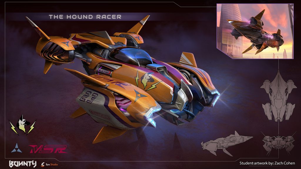 Space ship concept art