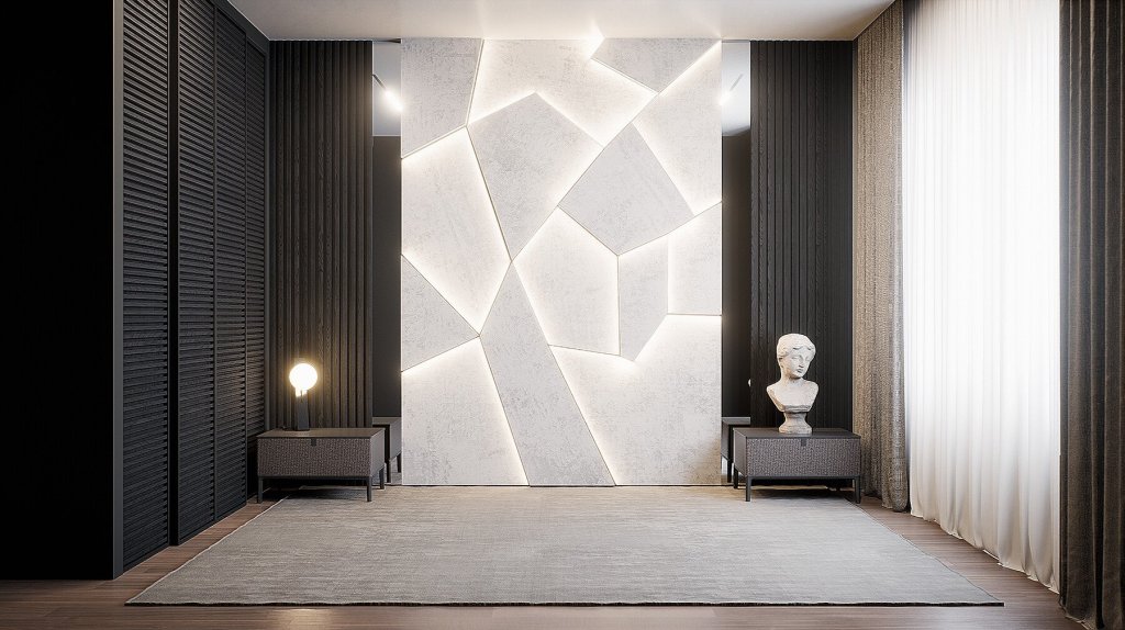 An empty modern room