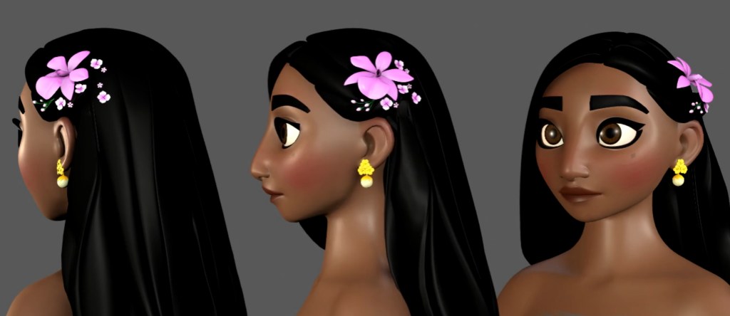 Headshot of Isabella from Encanto